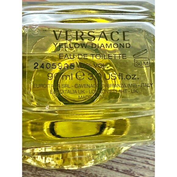 NWT Versace Yellow Diamond 90ml Eau de Toilette + Tote Bag 2-Piece Gift Set - Picture 14 of 16